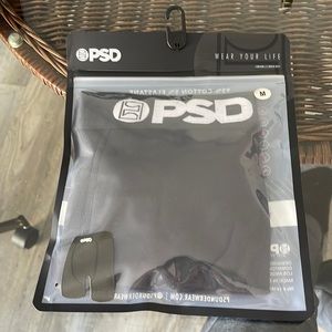 Unopened Black PSD underwear